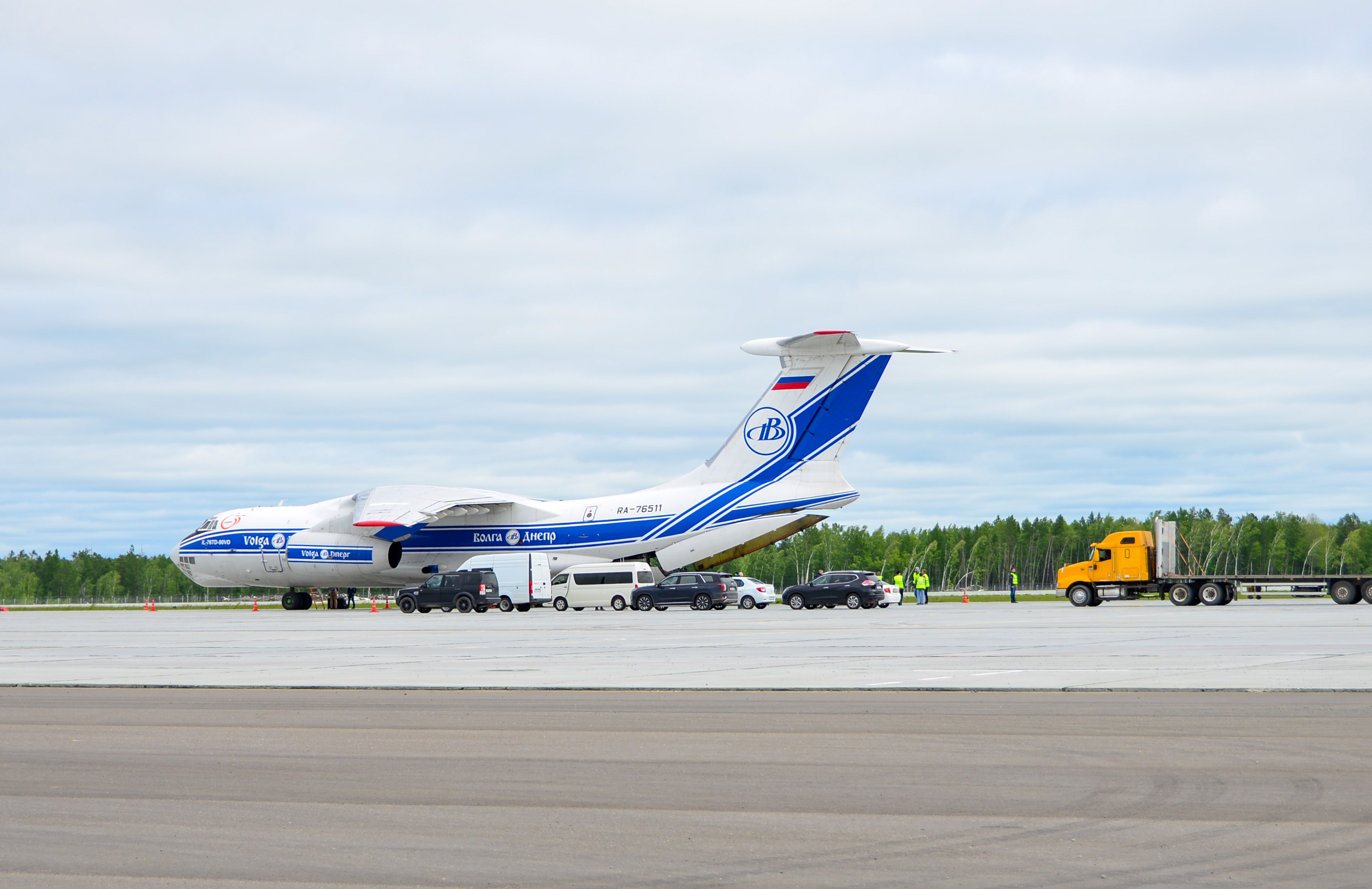 Разгрузка КА Ионосфера-М